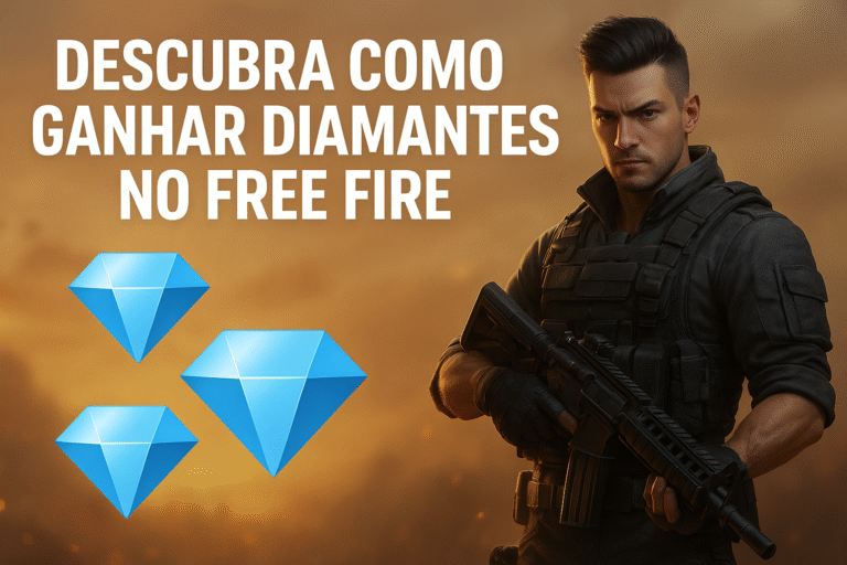 Como Ganhar Diamantes Grátis no Free Fire com Segurança Métodos Reais que Funcionam