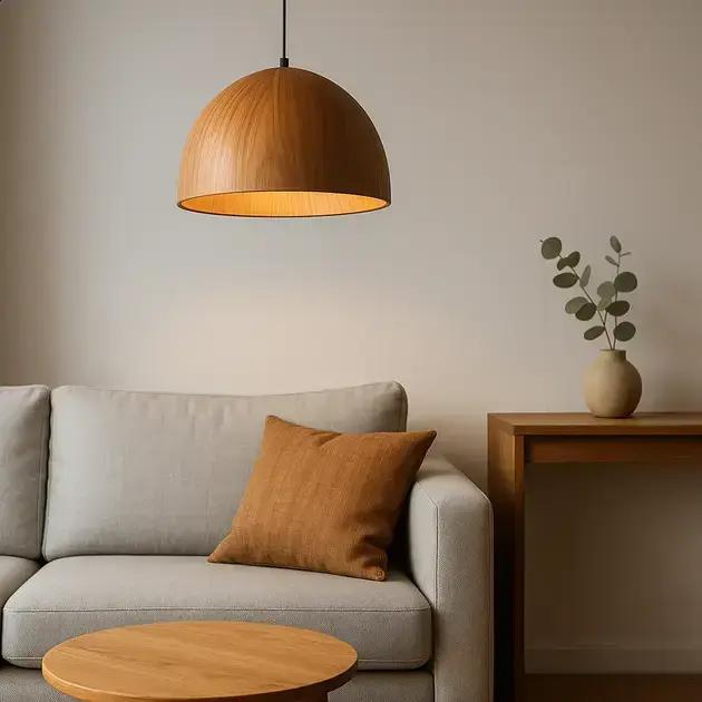 Luminárias em Madeira para Ambientes Modernos: Como Evitar um Visual Pesado